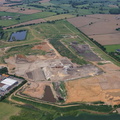 Ling Hall Landfill tip aerial photograph
