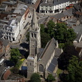 St Andrew's Church, Rugby,  Rugby Warwickshire  from the air