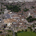  Rugby town centre Warwickshire  from the air