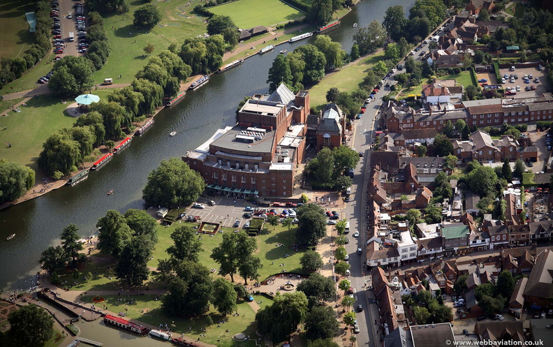  The Royal Shakespeare Theatre (RST)   Stratford-upon-Avon  from the air