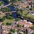 Stratford-upon-Avon from the air