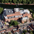 Royal Shakespeare Theatre Stratford-upon-Avon  from the air