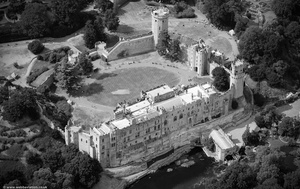 Warwick Castle  from the air