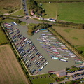 Wigrams Turn Marina, Napton Junction,  Warwickshire from the air