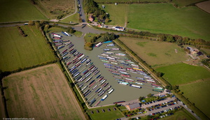 Wigrams Turn Marina, Napton Junction,  Warwickshire from the air
