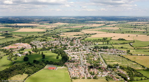 Wolston Warwickshire   aerial photograph
