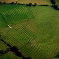  ridge and furrow field patterns in Warwickshire from the air