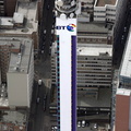 BT Tower in Birmingham from the air