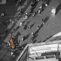 shoppers at the Bullring shopping centre Birmingham from the air
