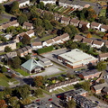 Bartley Green Birmingham from the air