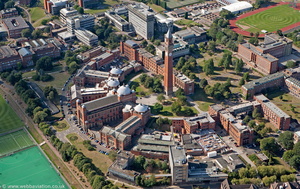 Birmingham University  from the air