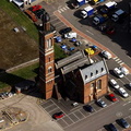 Edgbaston Pump House Birmingham University Edgbaston  Birmingham West Midlands aerial photograph 