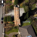 Perrott's Folly / Tower Birmingham University Edgbaston  Birmingham West Midlands aerial photograph 