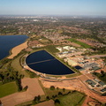 Frankley Water Treatment Works  from the air
