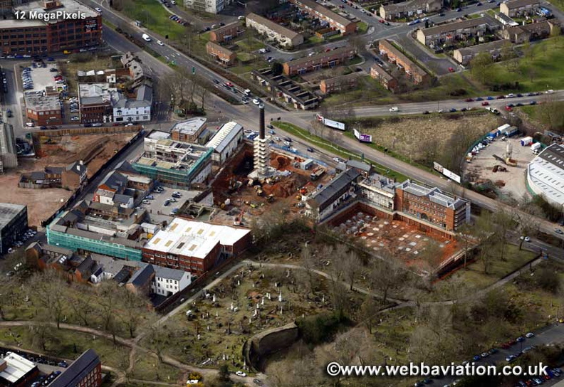Birmingham Mint Birmingham West Midlands aerial photograph 