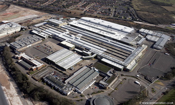 British Leyland Longbridge Plant from the air