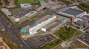 Bournville College, Longbridge from the air