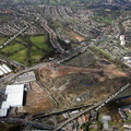 Dudley Canal Line Selly Oak Birmingham West Midlands aerial photograph 