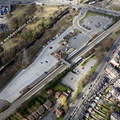 Selly Oak station  Birmingham West Midlands aerial photograph 