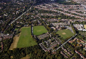 Wake Green Birmingham West Midlands aerial photograph 