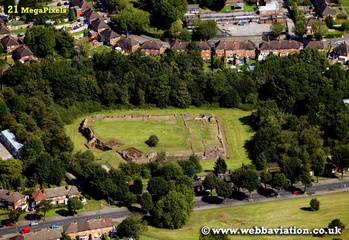 Weoley Castle Birmingham West Midlands aerial photograph 