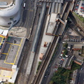 Birmingham Moor Street station from the air