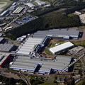 National Exhibition Centre , NEC   Birmingham West Midlands aerial photograph 