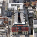 The Mailbox Birmingham  from the air