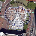 Big Wheel  Birmingham West Midlands aerial photograph 