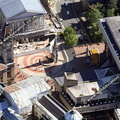 Chaimberlain memorial  Birmingham West Midlands aerial photograph 