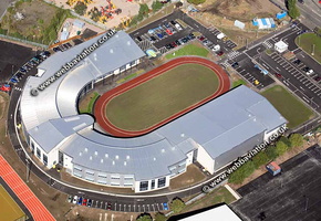Sandwell Academy School  Birmingham West Midlands aerial photograph 
