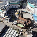 St Martins Church Birmingham West Midlands aerial photograph 