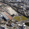 Eastside Birmingham West Midlands aerial photograph 