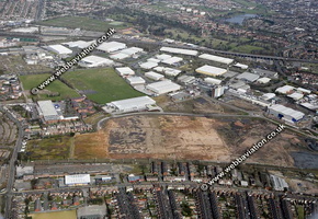 Birmingham West Midlands aerial photograph 