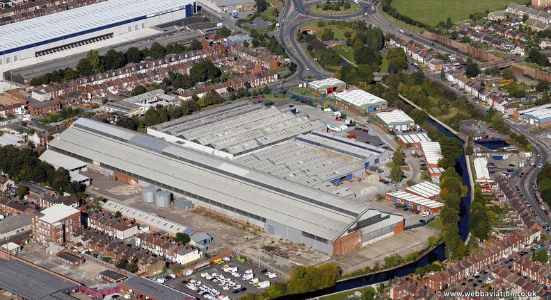 Central City Industrial Estate, Coventry  from the air