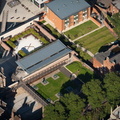 Priory Visitor Centre and St Mary's Priory, Coventry  from the air