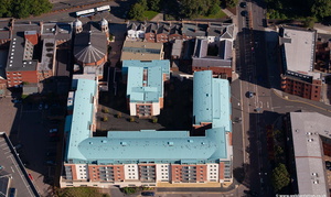 Beauchamp House  Coventry from the air