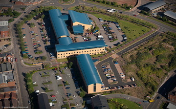 Coventry University Technology Park from the air