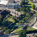 Lady Herbert's Garden Coventry from the air