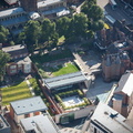 St Mary's Priory Coventry from the air
