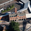 the Old Fire Station, Hales Street, Coventry from the air