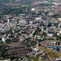Coventry city centre  from the air