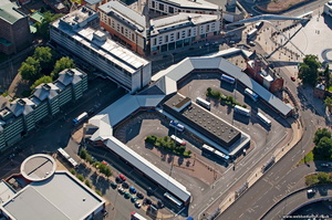 Pool Meadow bus station Coventry    from the air