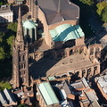 Coventry Cathedral  from the air