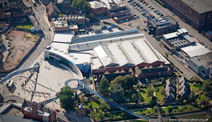 Coventry Transport Museum from the air