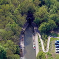 Dudley Tunnel Dudley West Midlands   from the air
