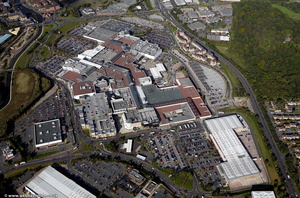 Merry Hill Shopping Centre from the air