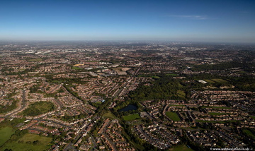 Woodsetton, Dudley from the air