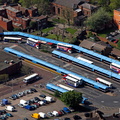Dudley bus station  aerial photograph
