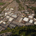 Corngreaves Trading Estate, Cradley Heath from the air